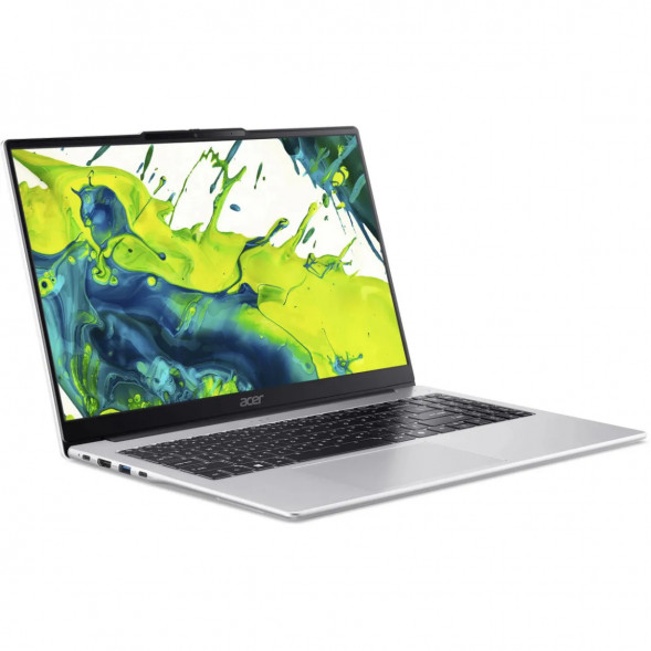 Ноутбук Acer Aspire Lite AL15-74P-569P (15.6&amp;quot;, IPS, Intel Core Ultra 5 125H 1.2ГГц, 14-ядерный, 16ГБ DDR5, 512ГБ SSD, Intel Arc, без ОС), серебристый во Владимире