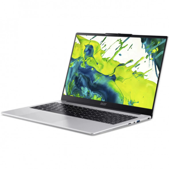 Ноутбук Acer Aspire Lite AL15-74P-569P (15.6&amp;quot;, IPS, Intel Core Ultra 5 125H 1.2ГГц, 14-ядерный, 16ГБ DDR5, 512ГБ SSD, Intel Arc, без ОС), серебристый во Владимире