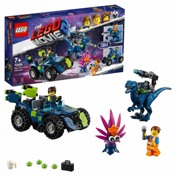 Конструктор LEGO Movie 70826 Рэкстремальный внедорожник Рэкса во Владимире