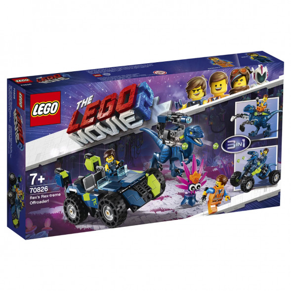 Конструктор LEGO Movie 70826 Рэкстремальный внедорожник Рэкса во Владимире