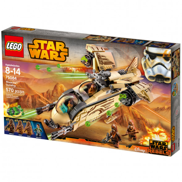 Конструктор LEGO Star Wars 75084 Боевой корабль Вуки во Владимире