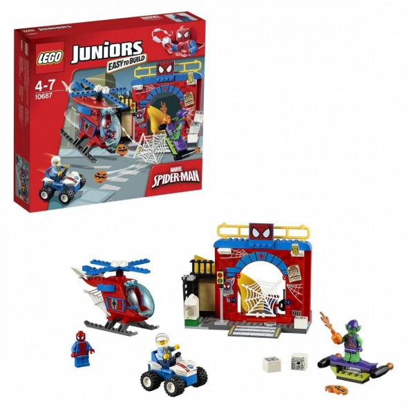 Конструктор LEGO Juniors 10687 Убежище Человека-паука во Владимире