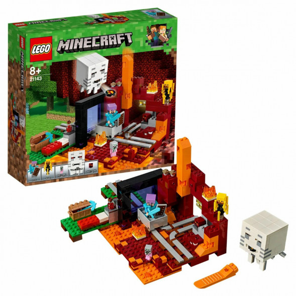 Конструктор LEGO Minecraft 21143 Портал в Подземелье  во Владимире