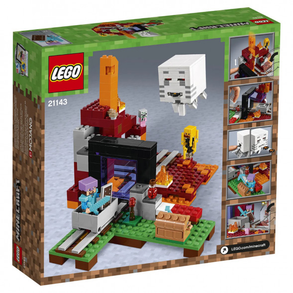 Конструктор LEGO Minecraft 21143 Портал в Подземелье  во Владимире