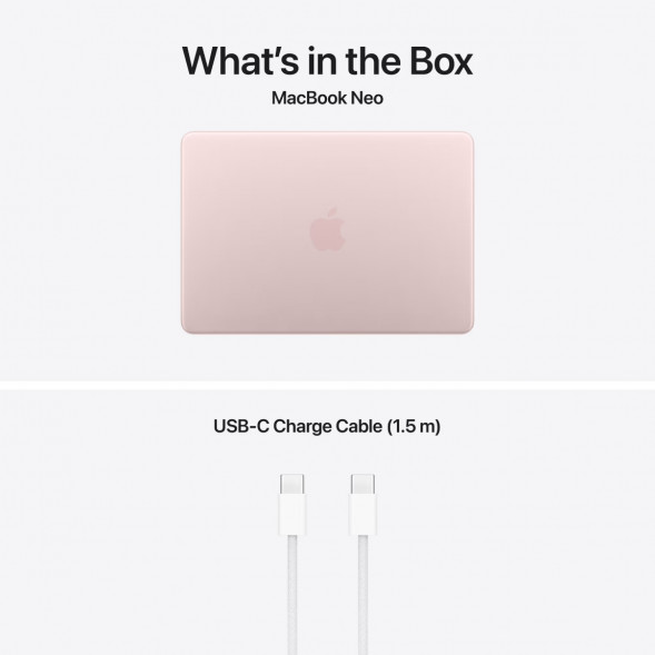 Ноутбук Apple MacBook Neo MHFJ4 (A18 Pro 5-Core GPU, 8/512GB), Розовый/Blush во Владимире