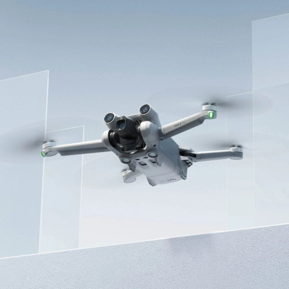 Квадрокоптер DJI Mini 3 Pro (DJI RC-N1), серый во Владимире