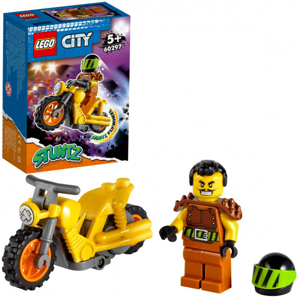 Конструктор LEGO City 60297 Разрушительный трюковый мотоцикл во Владимире