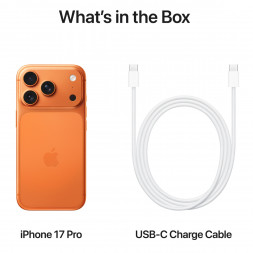 Смартфон Apple iPhone 17 Pro 256 ГБ eSIM, Cosmic Orange