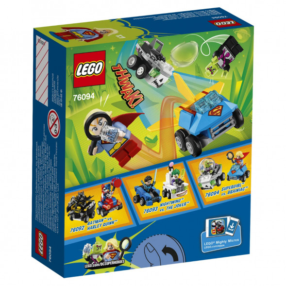 Конструктор LEGO Super Heroes 76094 Супергёрл против Брейниака во Владимире