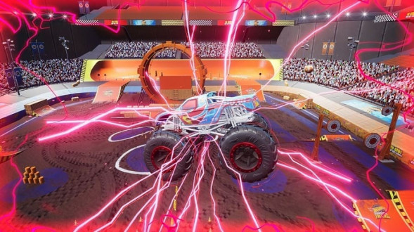 Игра Hot Wheels Monster Trucks: Stunt Mayhem [PS4, английская версия] во Владимире