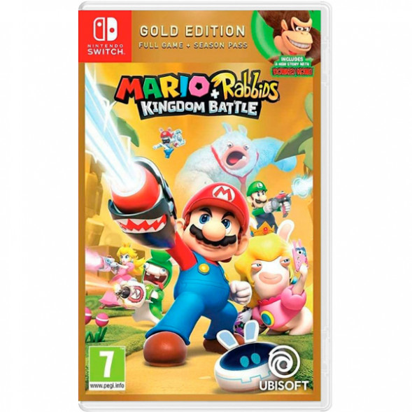 Игра Mario Rabbids: Kingdom Battle. Gold Edition [Nintendo Switch, английская версия] во Владимире