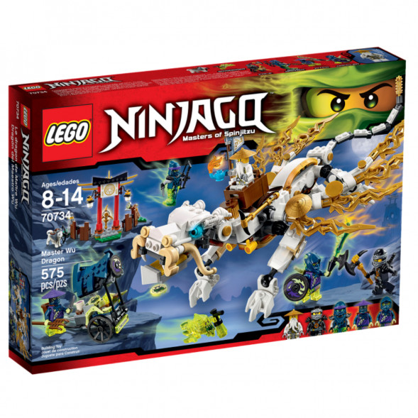 Конструктор LEGO Ninjago 70734 Дракон Сэнсея Ву во Владимире