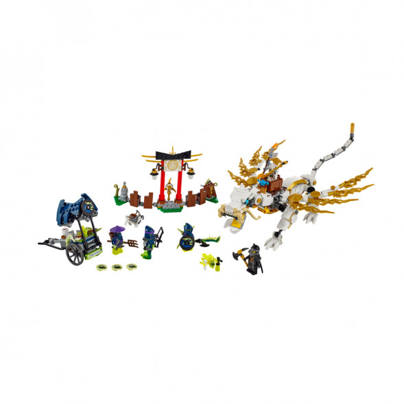 Конструктор LEGO Ninjago 70734 Дракон Сэнсея Ву во Владимире