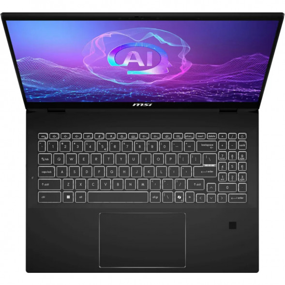 Ноутбук трансформер MSI Summit 16 AI Evo A2HMTG-057RU (16&amp;quot;, IPS, Intel Core Ultra 7 255H 2ГГц, 16 ядер, 16ГБ LPDDR5, 1ТБ SSD, Intel Arc 140T, Windows 11 Home), черный во Владимире