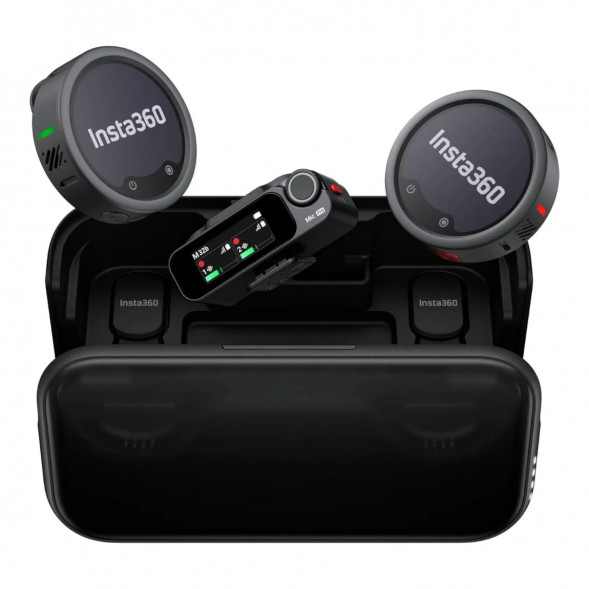 Беспроводной микрофон Insta360 Mic Pro (2TX + 1RX) во Владимире