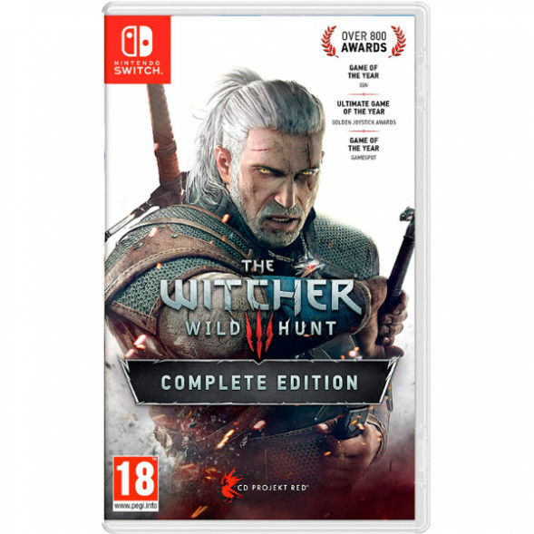 Игра Witcher 3 Wild Hunt Complete Edition (Ведьмак 3: Дикая Охота - Полное Издание) (Русская версия) для Nintendo Switch во Владимире