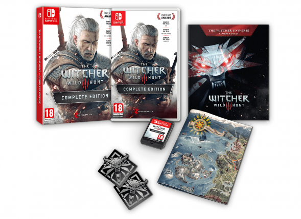 Игра Witcher 3 Wild Hunt Complete Edition (Ведьмак 3: Дикая Охота - Полное Издание) (Русская версия) для Nintendo Switch во Владимире