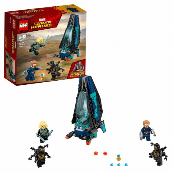 Конструктор LEGO Super Heroes 76101 Атака всадников во Владимире