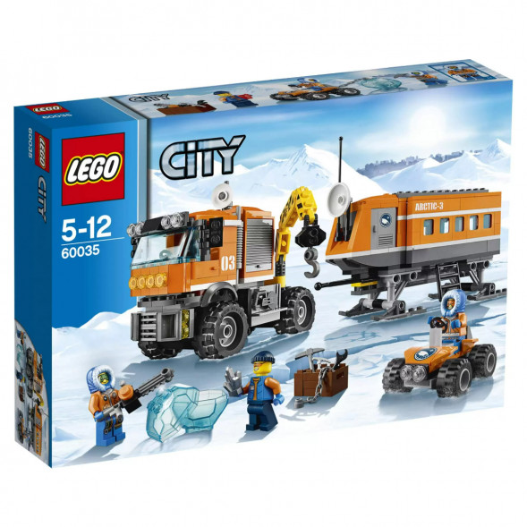 Конструктор LEGO City 60035 Передвижная арктическая станция во Владимире