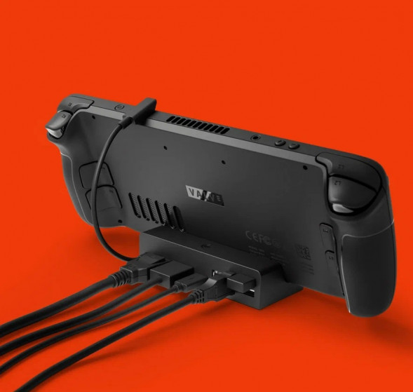 Игровая приставка Valve Steam Deck 64 ГБ SSD, черный во Владимире