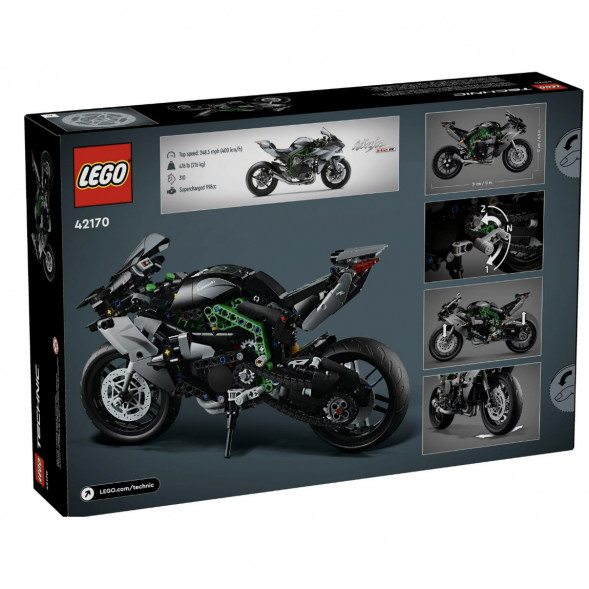 Конструктор LEGO Technic 42170 Мотоцикл Kawasaki Ninja H2R во Владимире