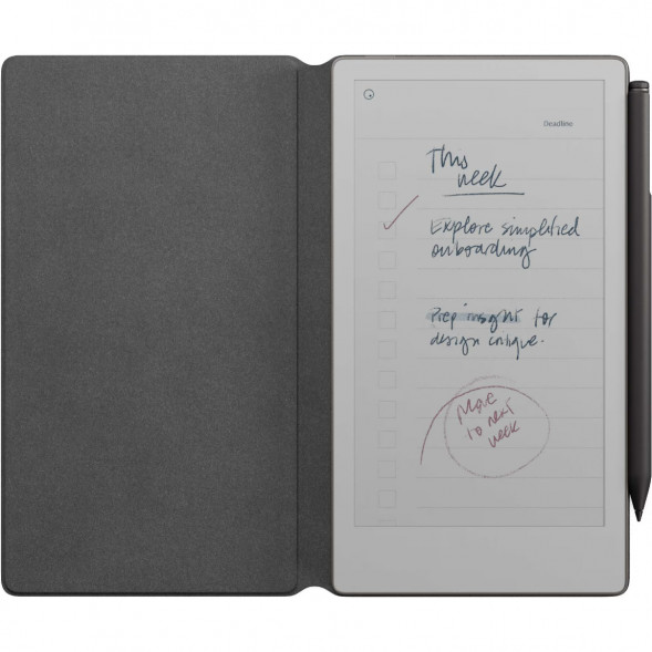 Графический планшет reMarkable Paper Pro Move + Стилус MarkerPlus + Чехол BookFolio Premium Leather, Black во Владимире