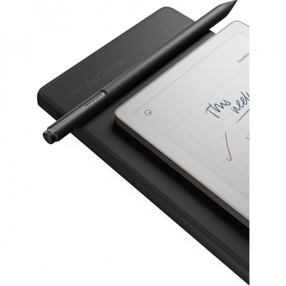 Графический планшет reMarkable Paper Pro Move + Стилус MarkerPlus + Чехол BookFolio Premium Leather, Black во Владимире