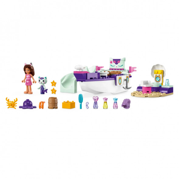 Конструктор LEGO Gabby&amp;#039;s Dollhouse 10786 Корабль и спа Габби и МерКэта во Владимире