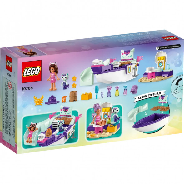 Конструктор LEGO Gabby&amp;#039;s Dollhouse 10786 Корабль и спа Габби и МерКэта во Владимире