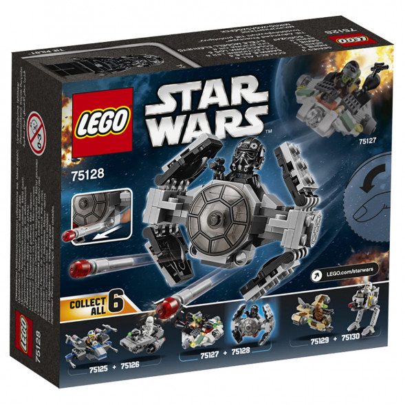 Конструктор LEGO Star Wars 75128 Усовершенствованный прототип истребителя TIE во Владимире