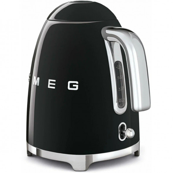 Чайник Smeg KLF03BLEU, черный во Владимире