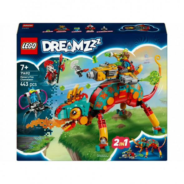 Конструктор LEGO DREAMZzz 71492 Огненный хамелеон Матео во Владимире