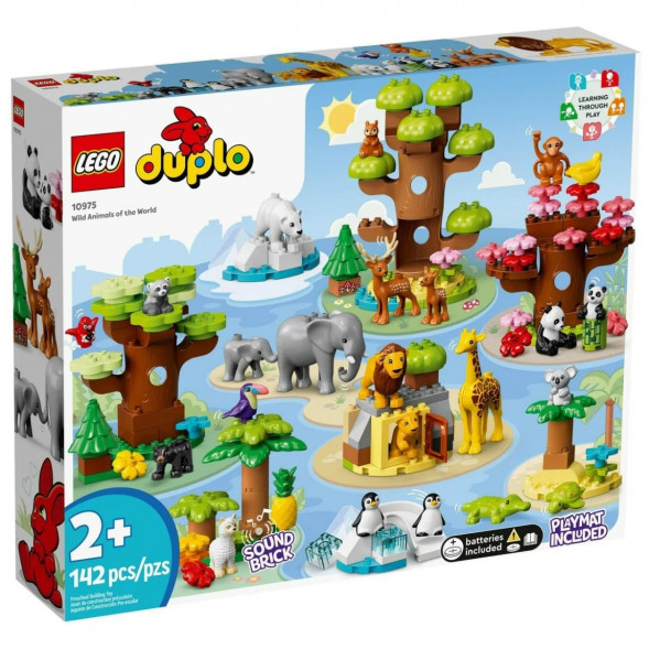 Конструктор LEGO DUPLO 10975 Дикие животные мира во Владимире