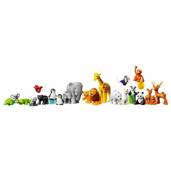 Конструктор LEGO DUPLO 10975 Дикие животные мира во Владимире