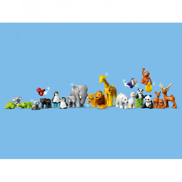 Конструктор LEGO DUPLO 10975 Дикие животные мира во Владимире