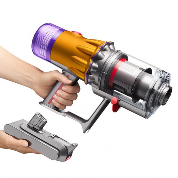 Пылесос Dyson V12S Detect Slim Submarine SV46, Yellow/Nickel во Владимире