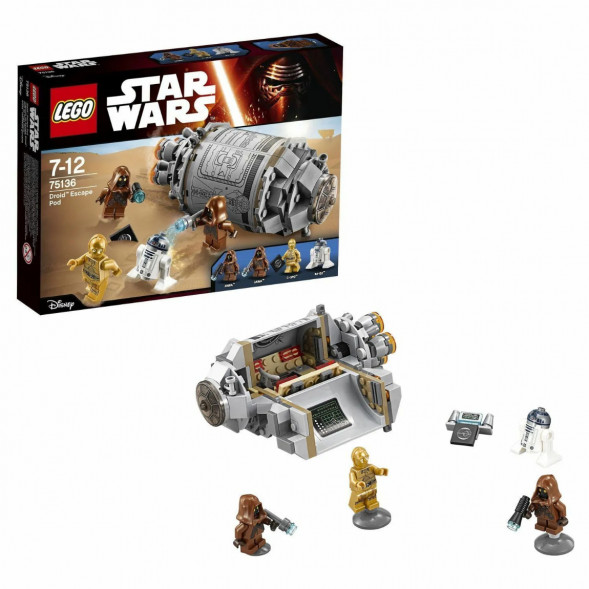Конструктор LEGO Star Wars 75136 Спасательная капсула дроидов во Владимире