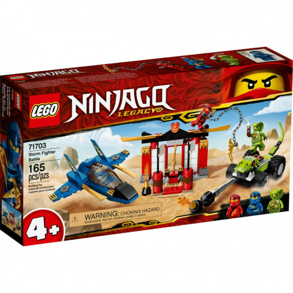 Конструктор LEGO Ninjago 71703 Бой на штормовом истребителе во Владимире